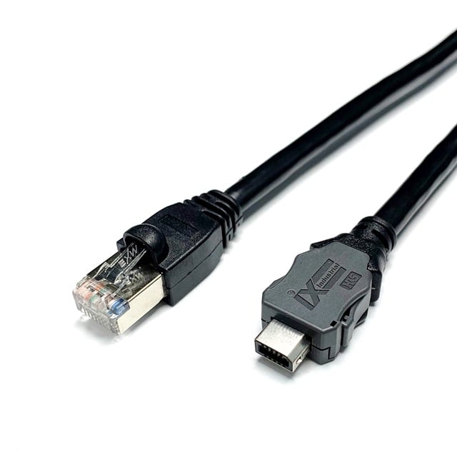 SINBON IX40AM-RJ45M-CAT6AS50 - Clavija de conexión IX para RJ45, 8p8c macho 16.40' (5.00m)