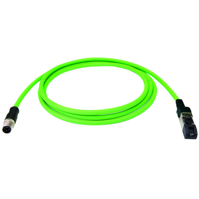 Telegartner Inc 100017275 - Circular de 04 pos macho a RJ45, 8p4c 1.64' (500.0mm)