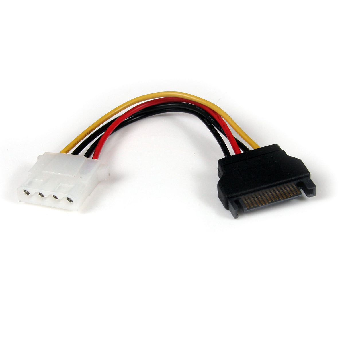 StarTech.com LP4SATAFM6IN - SATA 15 pos macho a rectangular 4 pos hembra 0.50' (152.4mm)