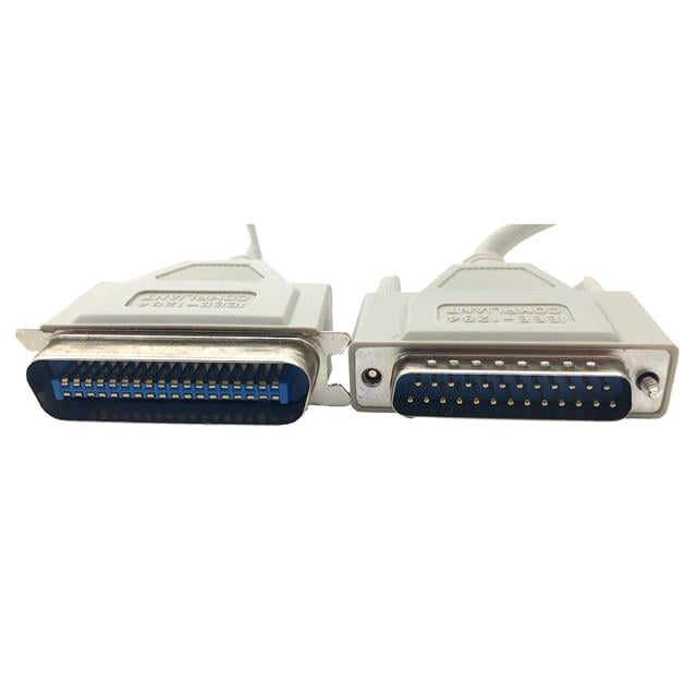 Micro Connectors, Inc. M01-010 - Centronics macho de 36 pos. a D-Sub macho de 25 pos. 6.00' (1.83m)