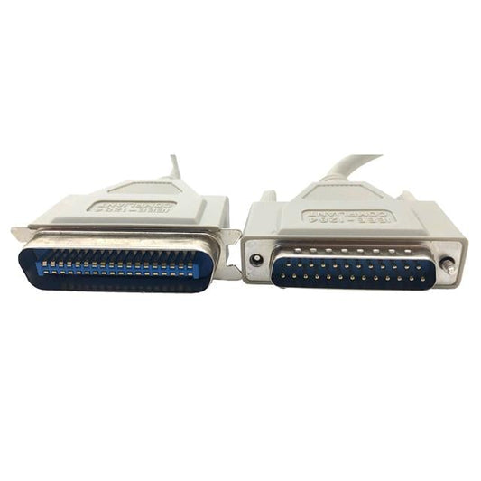 Micro Connectors, Inc. M01-010 - Centronics macho de 36 pos. a D-Sub macho de 25 pos. 6.00' (1.83m)