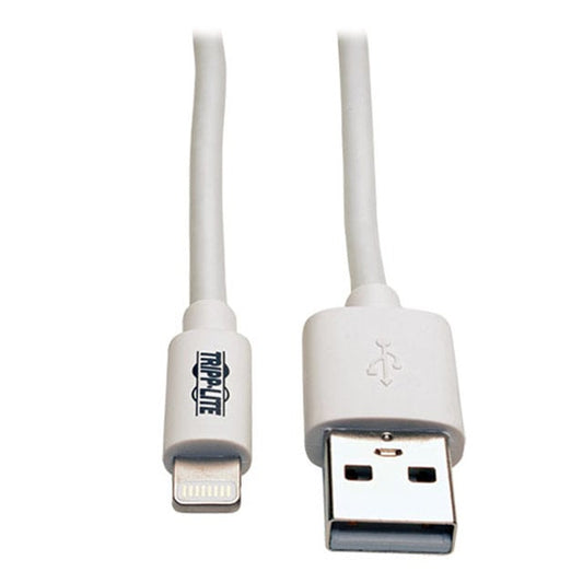 Eaton Tripp Lite M100-010-WH - Enchufe macho USB A a conector de iluminación i5 10.00' (3.05m)
