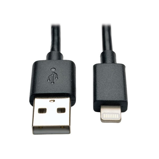 Eaton Tripp Lite M100-10N-BK - Enchufe macho USB A a conector de iluminación i5 0.83' (254.0mm)