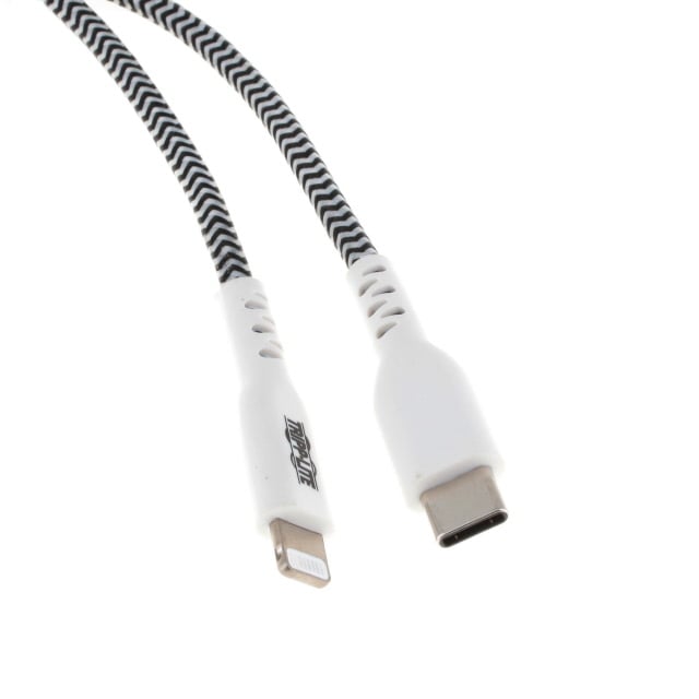 Eaton Tripp Lite M102-010-HD - Clavija de conexión macho USB C a conector de iluminación i5 10.00' (3.05m)