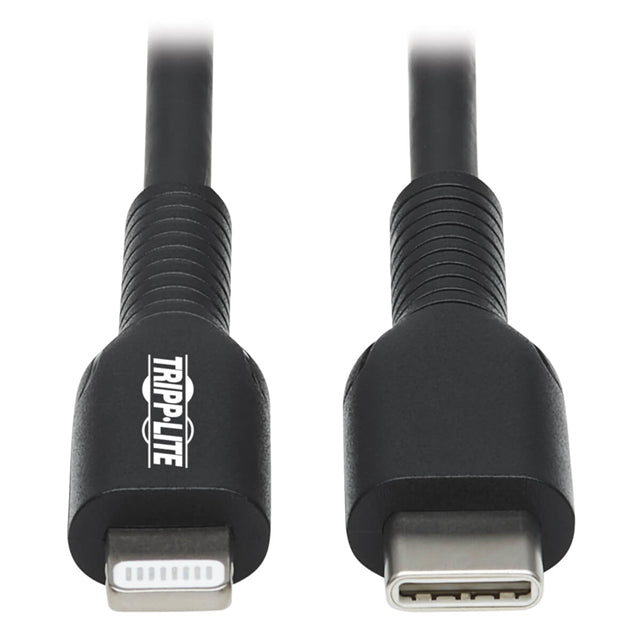 Eaton Tripp Lite M102-03M-BK - Clavija de conexión macho USB C a conector de iluminación i5 9.84' (3.00m)