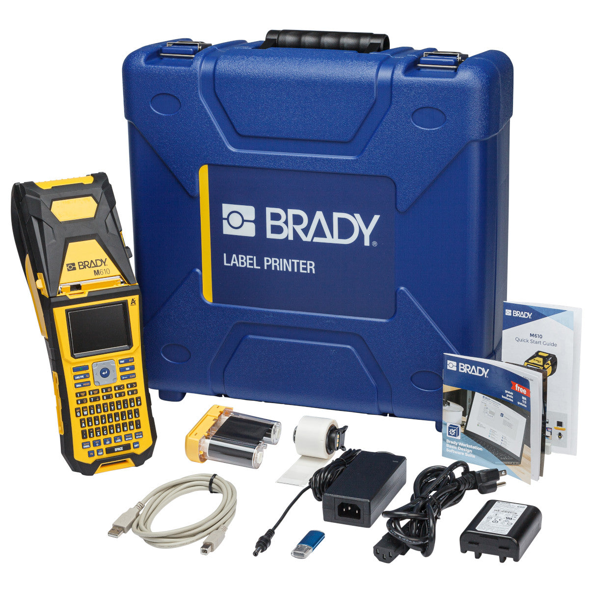 Brady Corporation M610-KIT-TAA - Escritorio Impresora térmica, transferencia