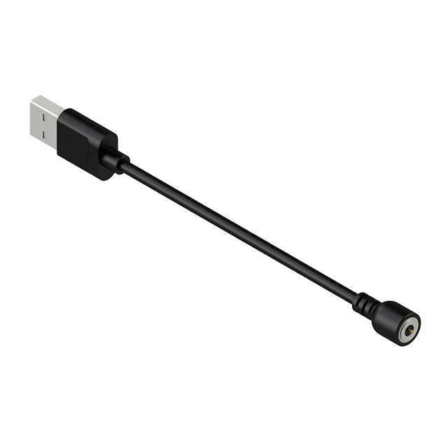 EDAC Inc. MCM-Q00-0E2-2P14-BH0 MCM Clavija de conexión macho USB A a conector CC magnético macho 2 pos 2.62' (800.00mm)