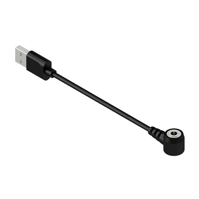 EDAC Inc. MCM-Y00-2G2-2P13-BV0 MCM Clavija de conexión macho USB A a conector CC magnético macho 2 pos 6.56' (2.00m)