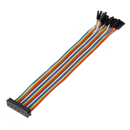 MikroElektronika MIKROE-2317 - Tomas rectangulares de 26 pos a tomas de punta (26) 0.66' (200.0mm)