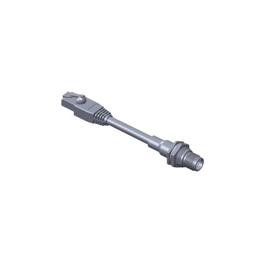 Amphenol LTW MSAS-08PMMJ-SF8A01 M12 Circular de 08 pos macho a RJ45, 8p8c 3.28' (1.00m)