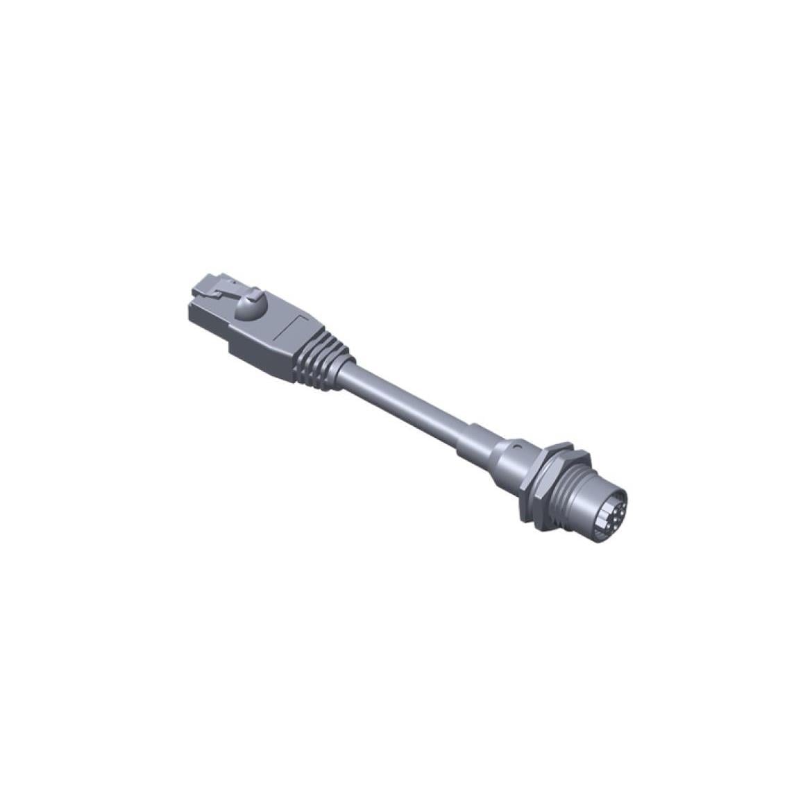 Amphenol LTW MSDS-04PFFJ-SF8A01 M12 Circular, hembra y de 04 pos a RJ45, 8p4c 3.28' (1.00m)