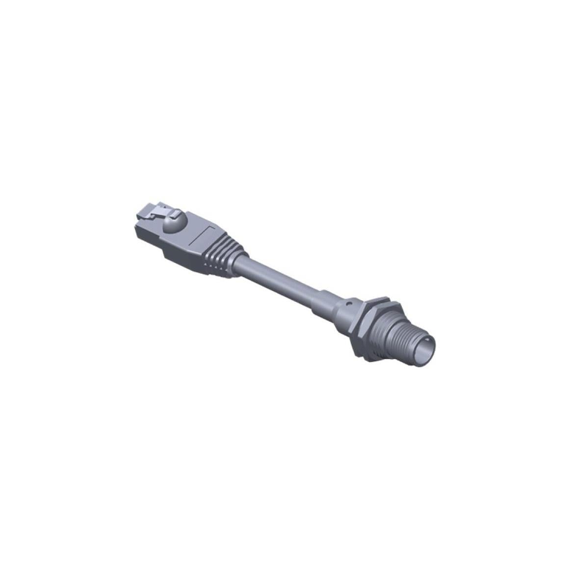 Amphenol LTW MSDS-04PMMJ-SF8A01 M12 Circular de 04 pos macho a RJ45, 8p4c 3.28' (1.00m)