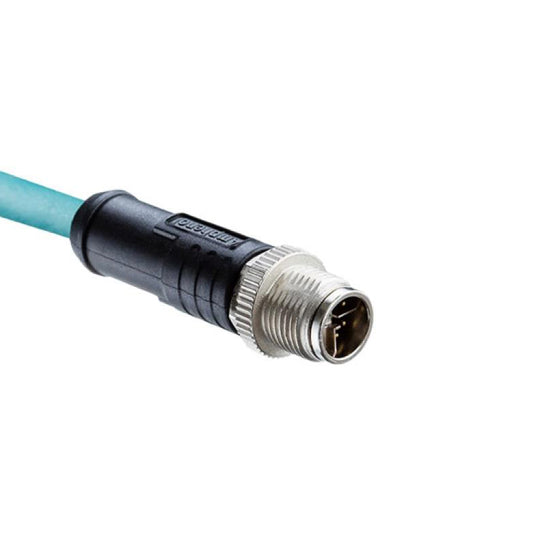 Amphenol LTW MSXS08ML-SPBML-SXA05 M12 Circular, hembra y de 08 pos a RJ45, 8p8c 16.40' (5.00m)