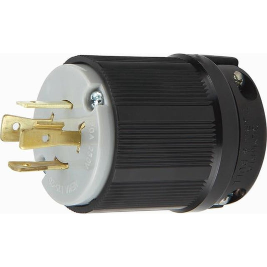Powertronics NEMA L15-20 PLUG - NEMA L15-20P Clavija de conexión, hojas macho 20A 250VCA