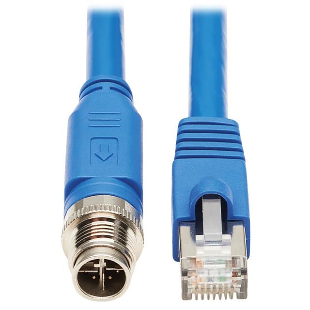 Eaton Tripp Lite NM12-6A2-10M-BL - Circular de 08 pos macho a RJ45, 8p8c 32.81' (10.00m)