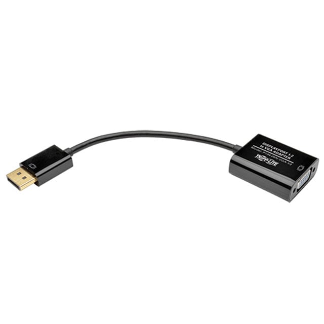 Eaton Tripp Lite P134-06N-VGA-V2 - D-Sub de 15 pos hembra, densidad alta (HD) a DisplayPort, macho 0.50' (152.4mm)