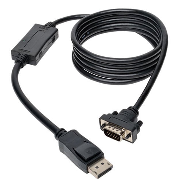Eaton Tripp Lite P581-010-VGA-V2 - D-Sub macho, de 15 pos y de alta densidad (HD) a DisplayPort, macho 10.00' (3.05m)