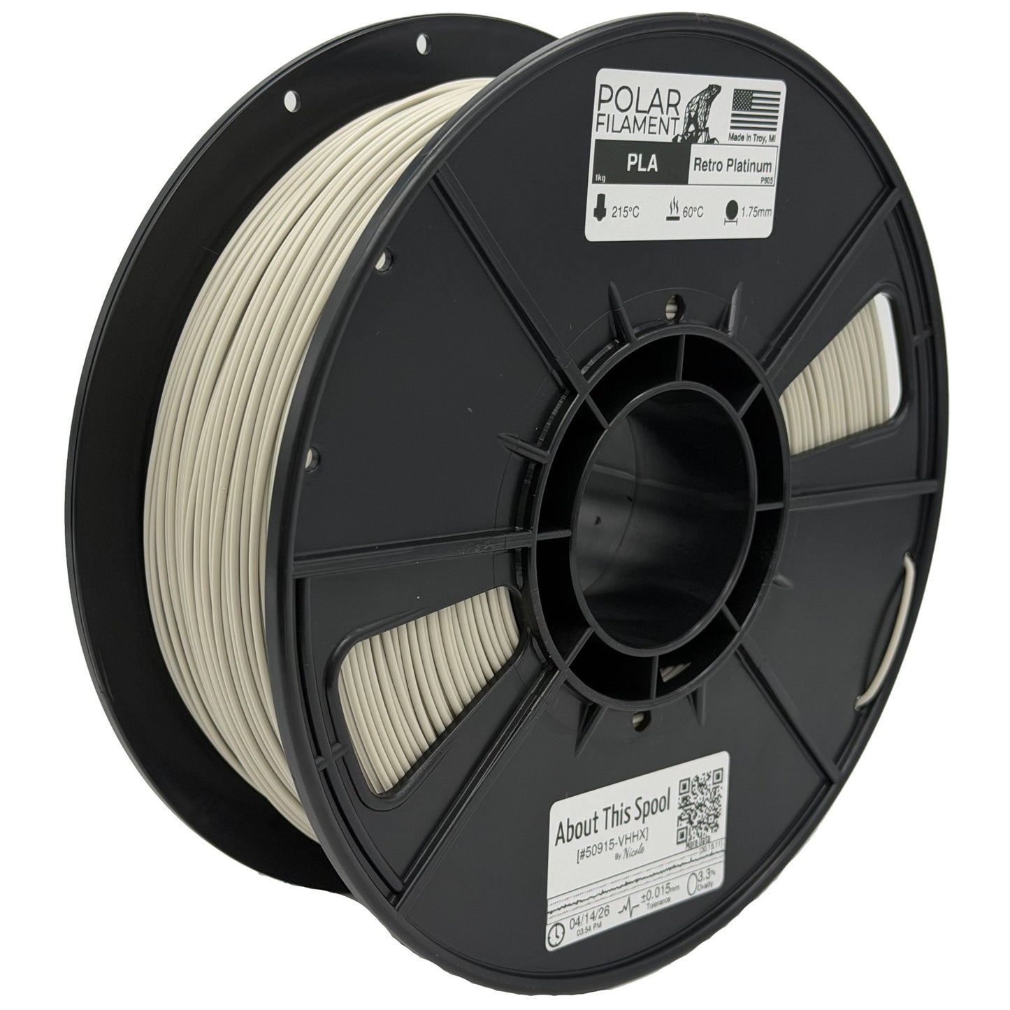 Douglas Innovation P605 * PLA (polilactida) Gris (gris perla)