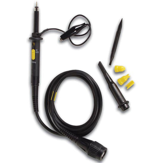 Velleman PROBE60S - Clip de prueba, conductor, sonda 1:1, 10:1