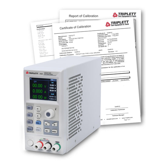 Triplett Test Equipment and Tools PS605-NIST - Banco (CA a CC) 110 ~ 220VCA