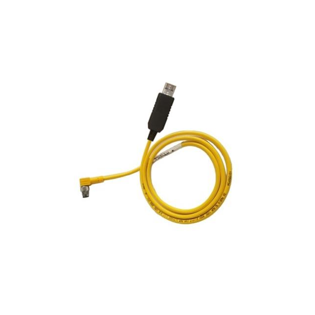 CTi Sensors PSW 6M-1-U-CS - Clavija circular, macho, de 06 pos y de ángulo recto a clavija de conexión macho USB A 3.28' (1.00m)