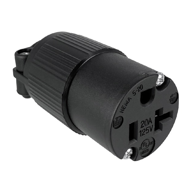 Qualtek Q-718 - NEMA 5-20R Clavija de conexión, enchufes hembra 20A 125VCA