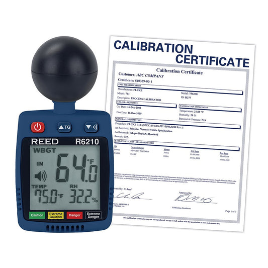 REED Instruments R6210-NIST