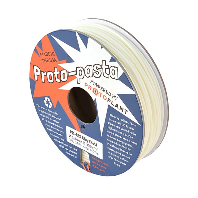 LulzBot RM-PY0003 Proto-Pasta PC-ABS (Aleación policarbonato-ABS) Natural