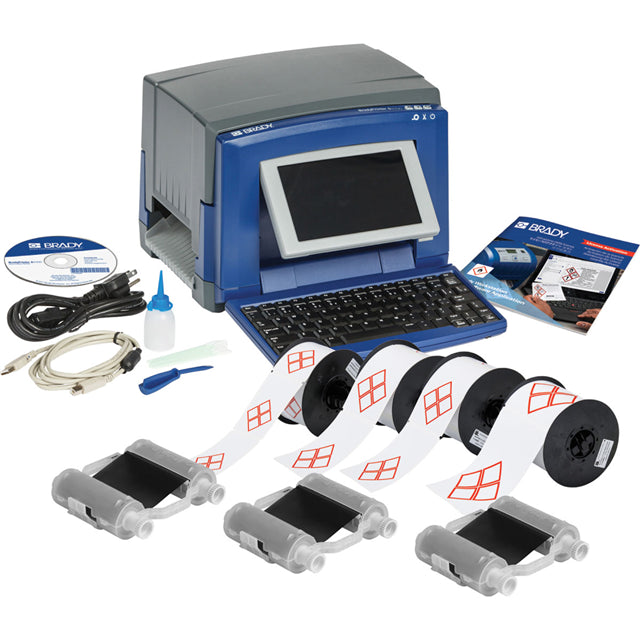 Brady Corporation S3100W-GHS-KIT BradyPrinter S3100 Escritorio Impresora térmica, transferencia