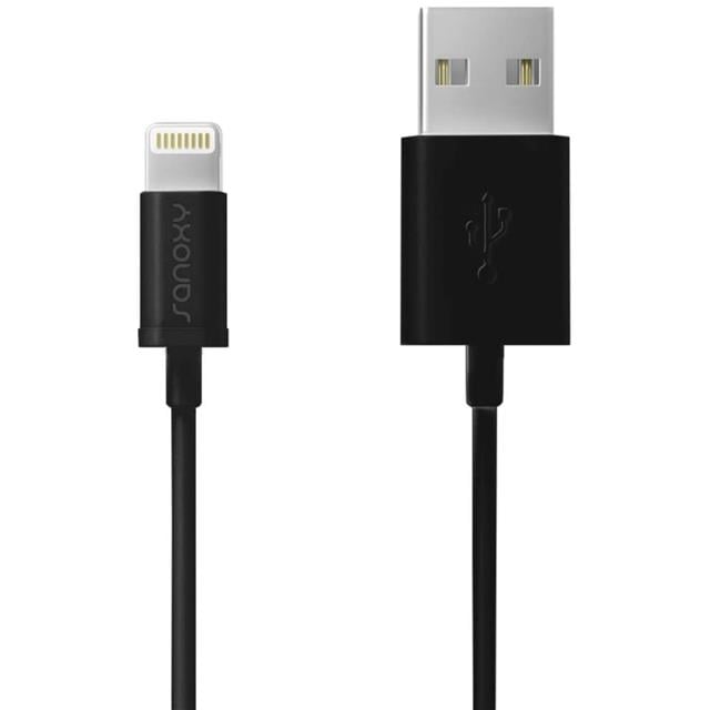 Sanoxy SANOXY-VNDR-LIGHTNING-CABL - Enchufe macho USB A a conector de iluminación i5 3.28' (1.00m)