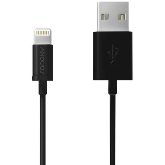 Sanoxy SANOXY-VNDR-LIGHTNING-CABL - Enchufe macho USB A a conector de iluminación i5 3.28' (1.00m)