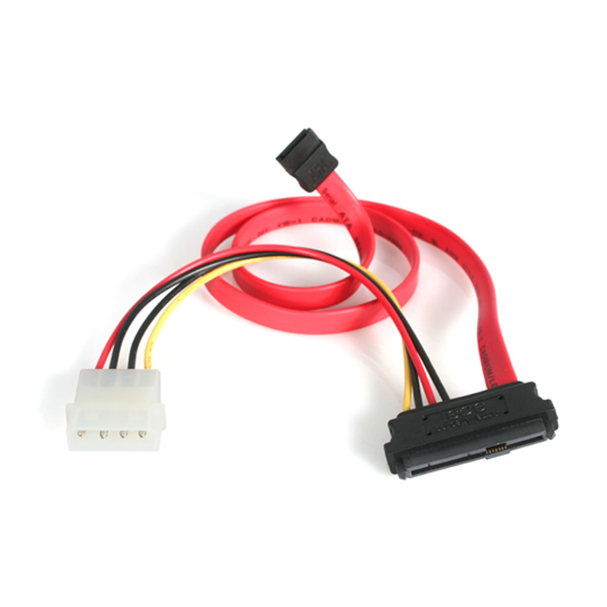 StarTech.com SAS729PW18 - SAS 29 pos hembra a rectangular 04 pos macho a SATA 07 pos hembra 1.50' (457.2mm)
