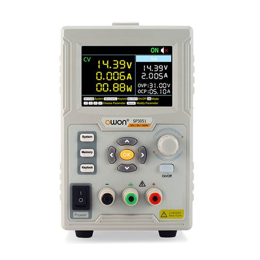 Owon Technology Lilliput Electronics (USA) Inc SP3101 SP Banco (CA a CC) 110 ~ 220VCA