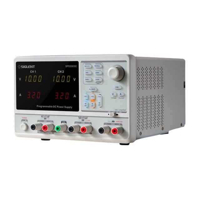 Siglent Technologies NA, Inc. SPD3303C SPD3000 Banco (CA a CC) 100VCA, 120VCA, 220VCA, 230VCA