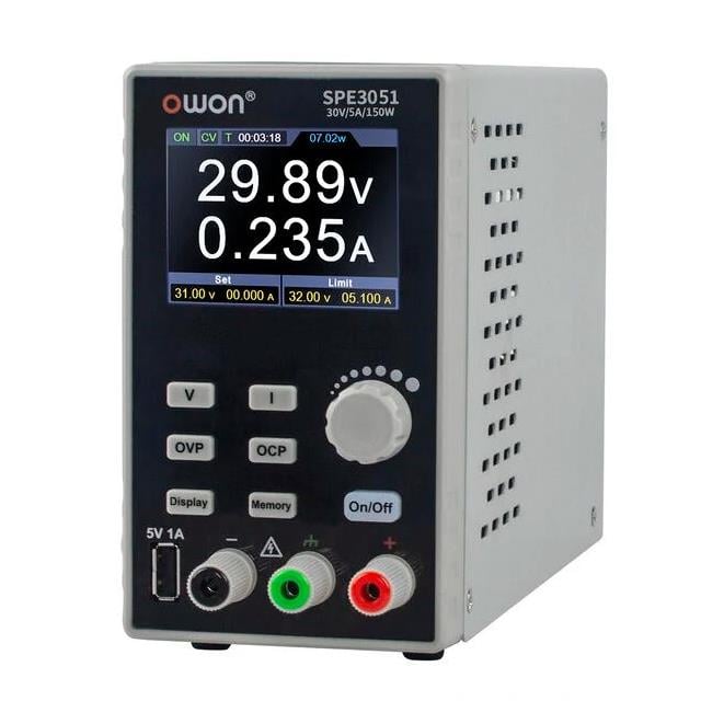 Owon Technology Lilliput Electronics (USA) Inc SPE3051 SPE Banco (CA a CC) 110VCA/220VCA