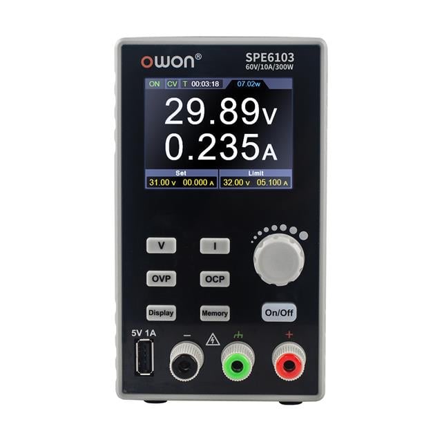 Owon Technology Lilliput Electronics (USA) Inc SPE6103 SPE Banco (CA a CC) 110VCA/220VCA