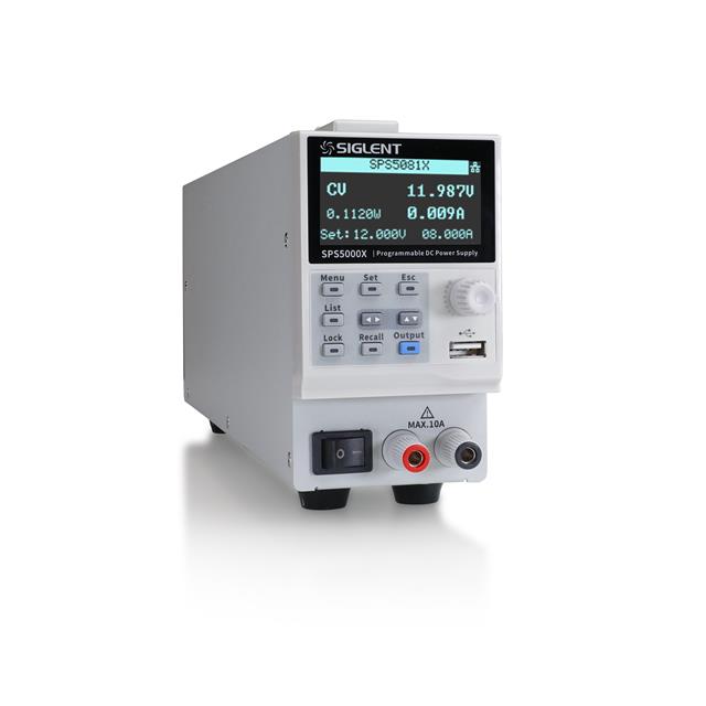 Siglent Technologies NA, Inc. SPS5051X SPS5000X Banco (CA a CC) 90 ~ 265VCA