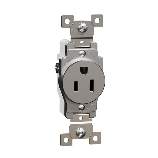 Schneider Electric SQR42100GY X NEMA 5-15R Receptáculo, toma hembra 15A 125V