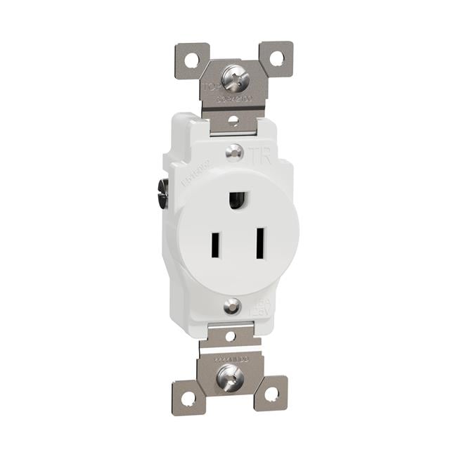 Schneider Electric SQR42100WH X NEMA 5-15R Receptáculo, toma hembra 15A 125V