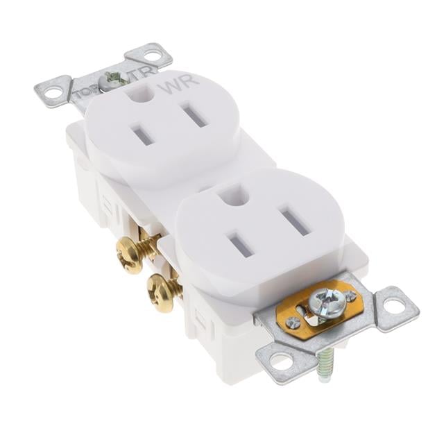 Schneider Electric SQR42104WH X NEMA 5-15R Receptáculo, enchufes hembra 15A 125V