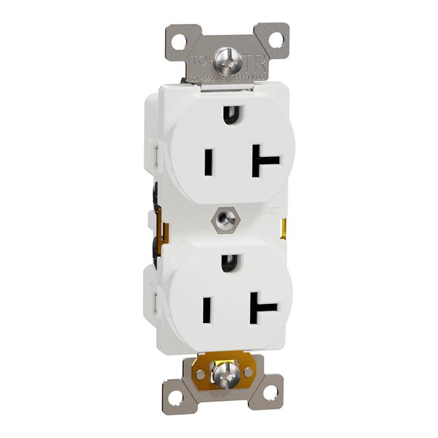 Schneider Electric SQR42201WH X NEMA 5-20R Receptáculo, toma hembra 20A 125V
