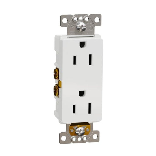 Schneider Electric SQR44102WH X NEMA 5-15R Receptáculo, enchufes hembra 15A 125V