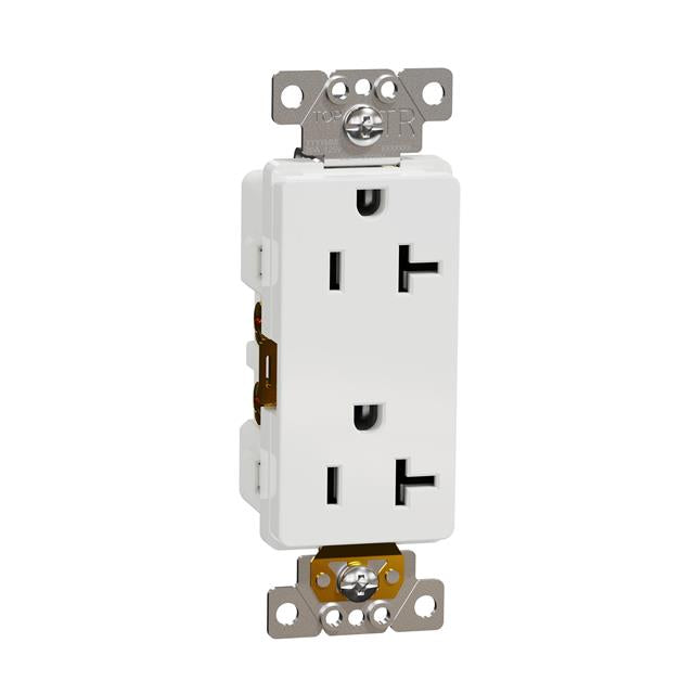 Schneider Electric SQR44201WH X NEMA 5-20R Receptáculo, toma hembra 20A 125V