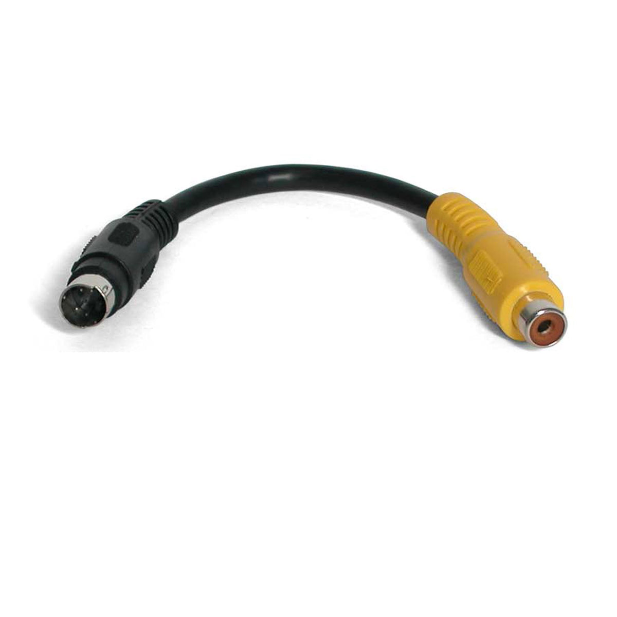 StarTech.com SVID2COMP - MiniDIN 4 pos macho a clavija de teléfono (RCA) 0.50' (152.4mm)