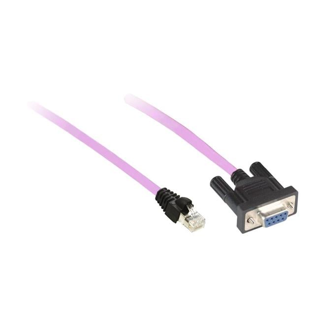 Schneider Electric TCSCCN4F3M3T - D-Sub 09 pos hembra a RJ45, 8p8c 9.84' (3.00m)