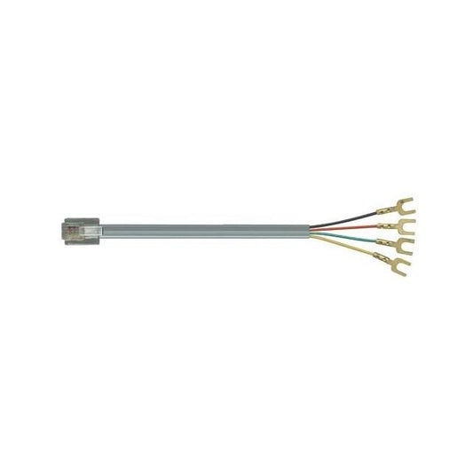 L-com TDC018-1 - RJ11, 6p4c a terminales tipo anillo 1.00' (304.8mm)