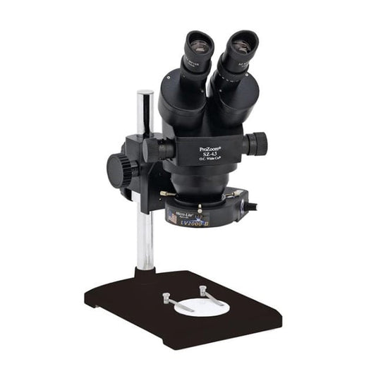 O.C. White Co. TKSZ-L-LV2 Pro-Zoom™ Microscope, Stereo Zoom (Binocular) 7x ~ 45x