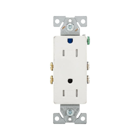 Eaton Wiring Devices TR1107-9W - NEMA 5-15R Receptáculo, enchufes hembra 15A 125VCA