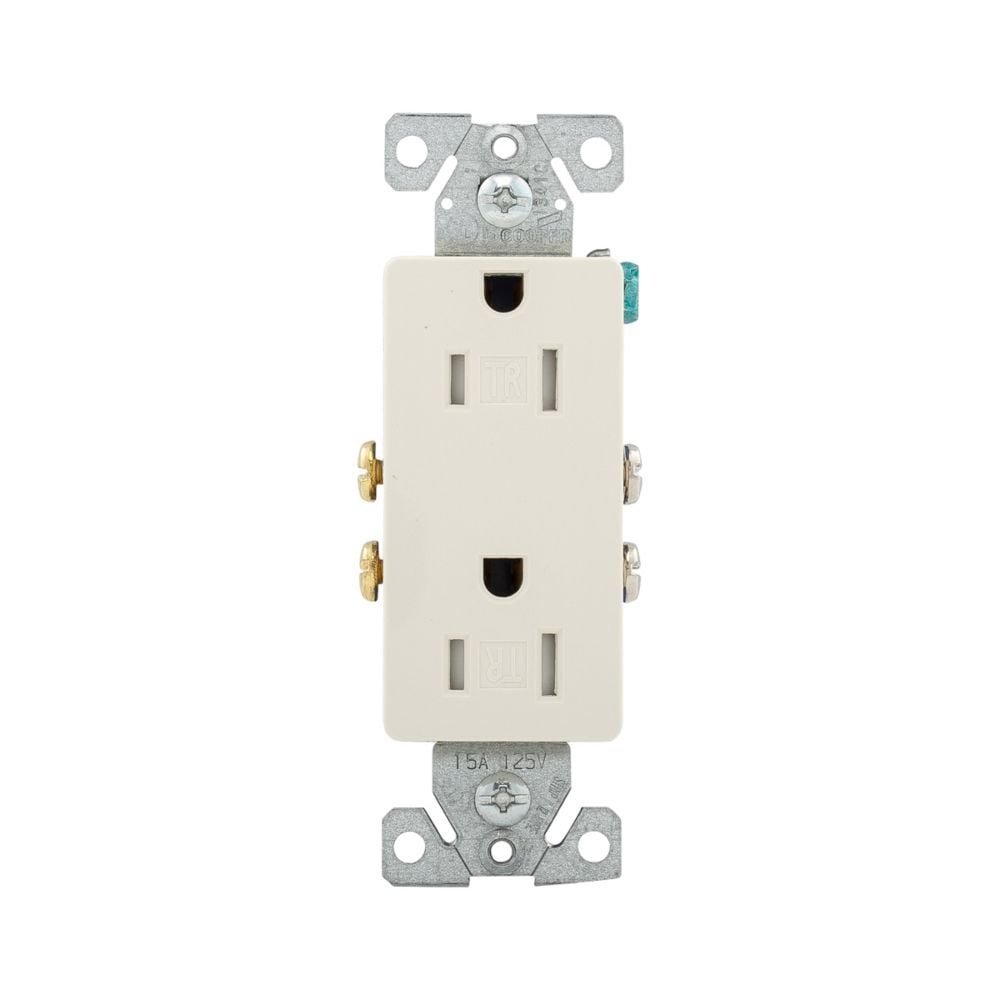 Eaton Wiring Devices TR1107LA - NEMA 5-15R Receptáculo, enchufes hembra 15A 125VCA