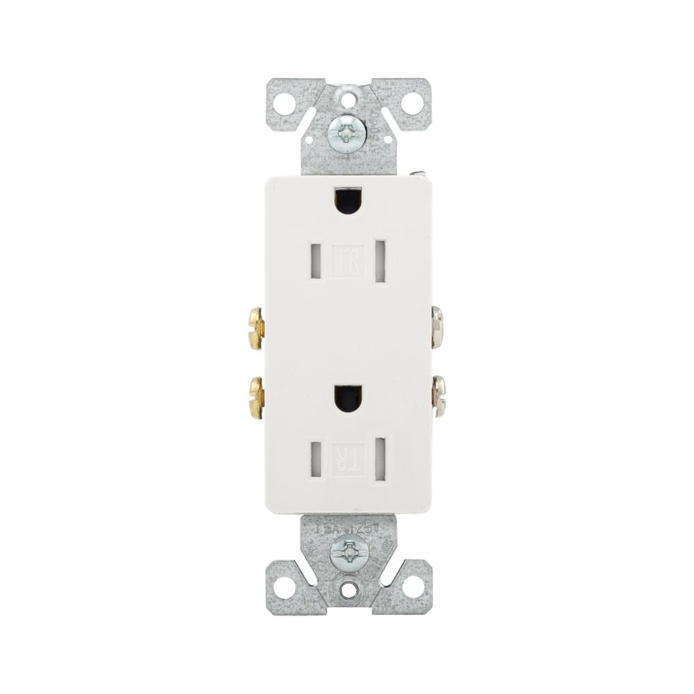Eaton Wiring Devices TR1107W-BOX - NEMA 5-15R Receptáculo, enchufes hembra 15A 125VCA